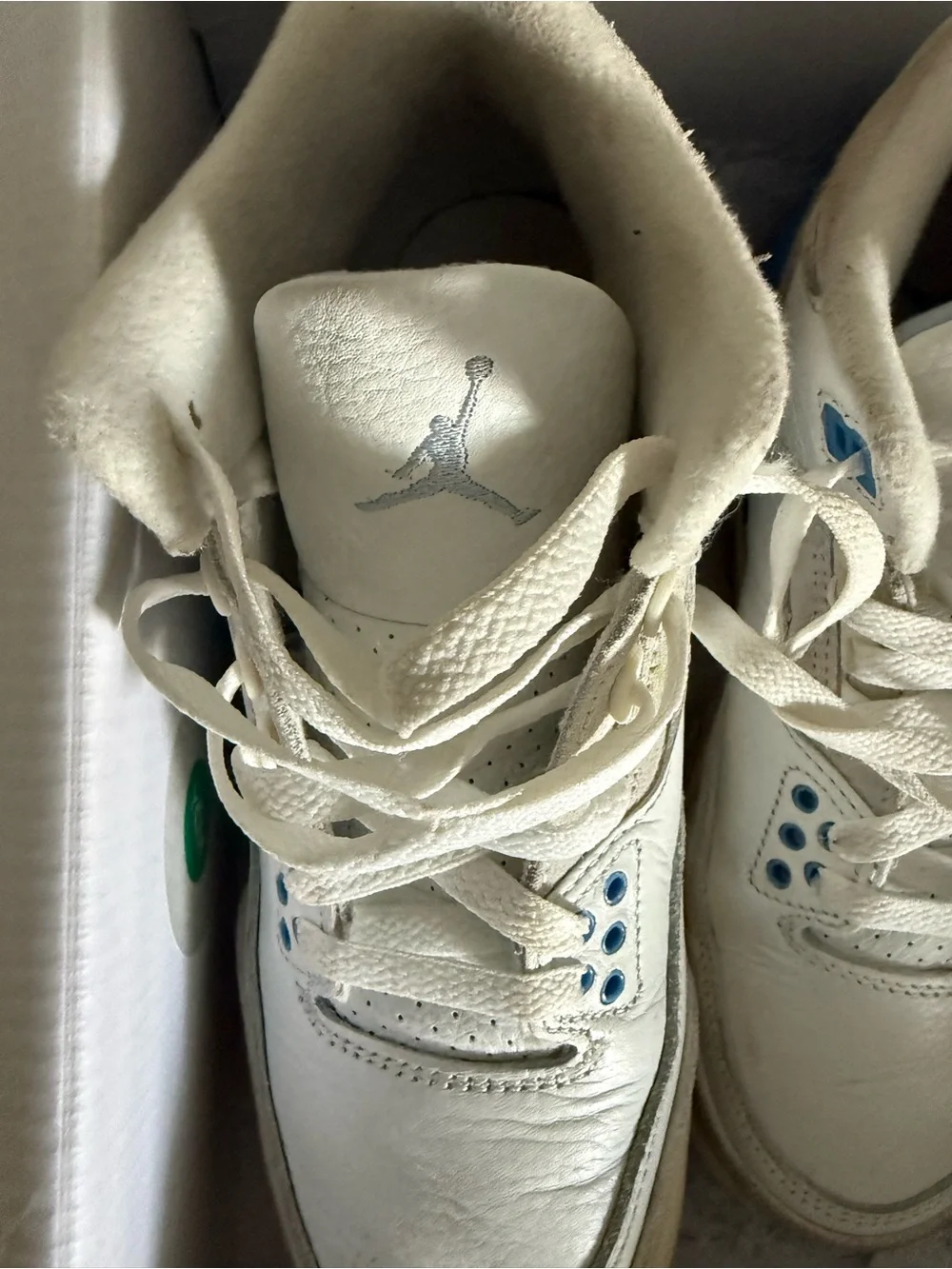 Jordan Air Jordan 3 Retro Box Label – White and Black